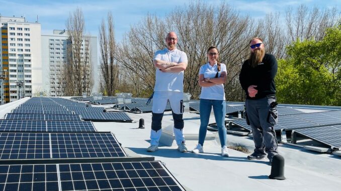 Huronseestraße PV-Anlage / ©Vonovia